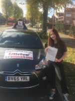 udrive plus driving school coventry- passed driving test
