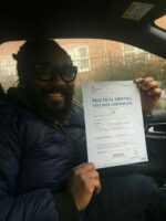 udrive plus driving school coventry - passed driving test picture.